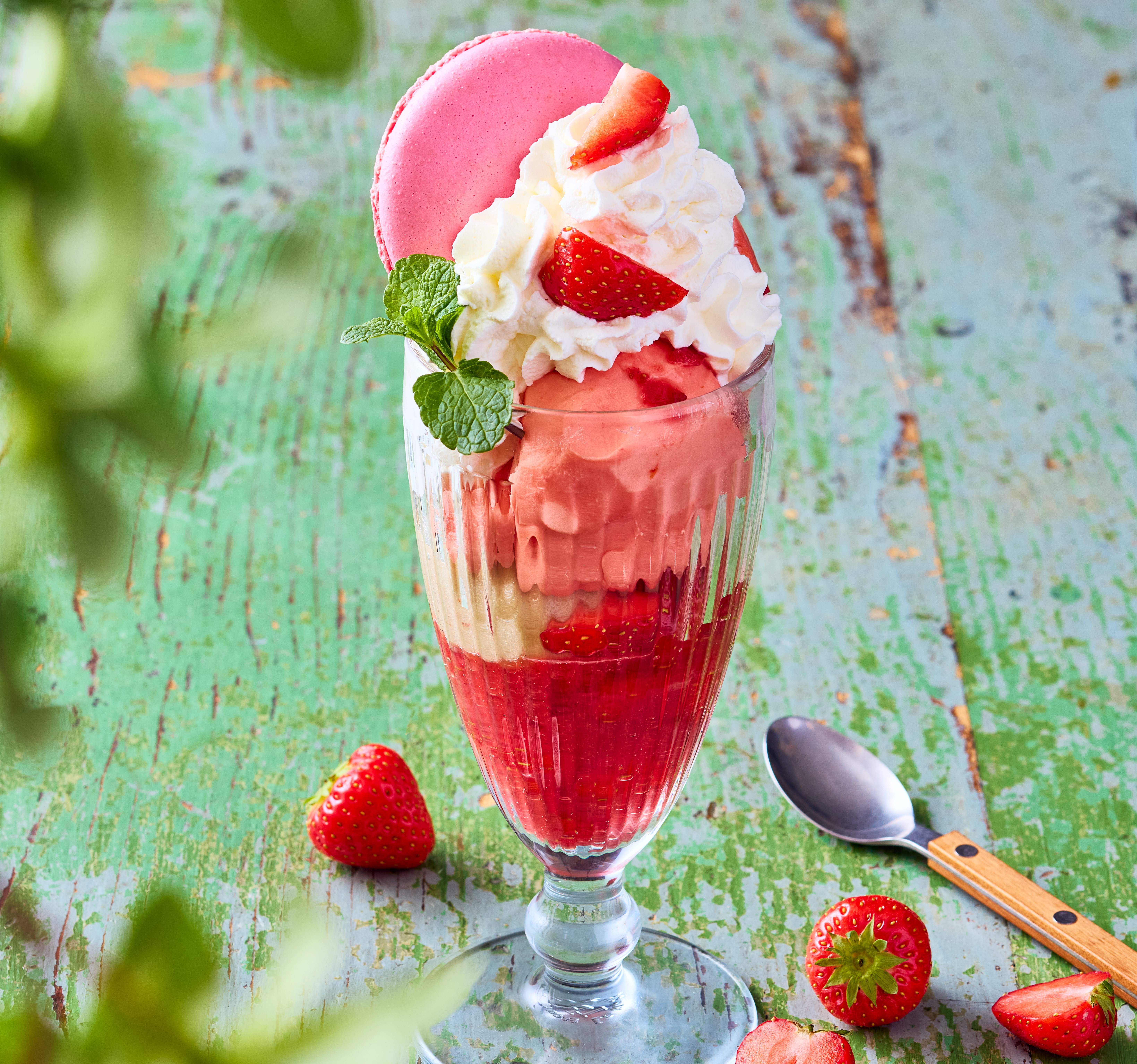 coupe fraise melba